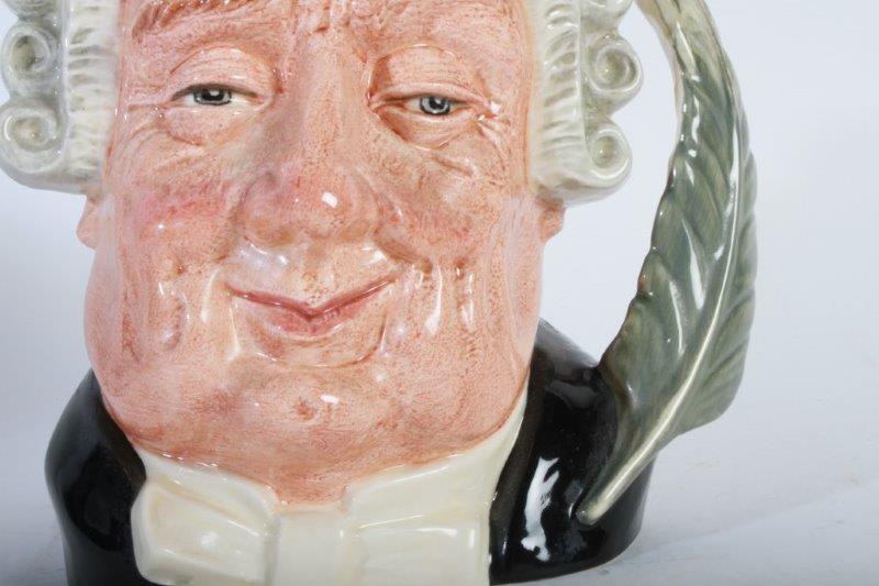 Royal Doulton "The Lawyer" Large Toby Mug