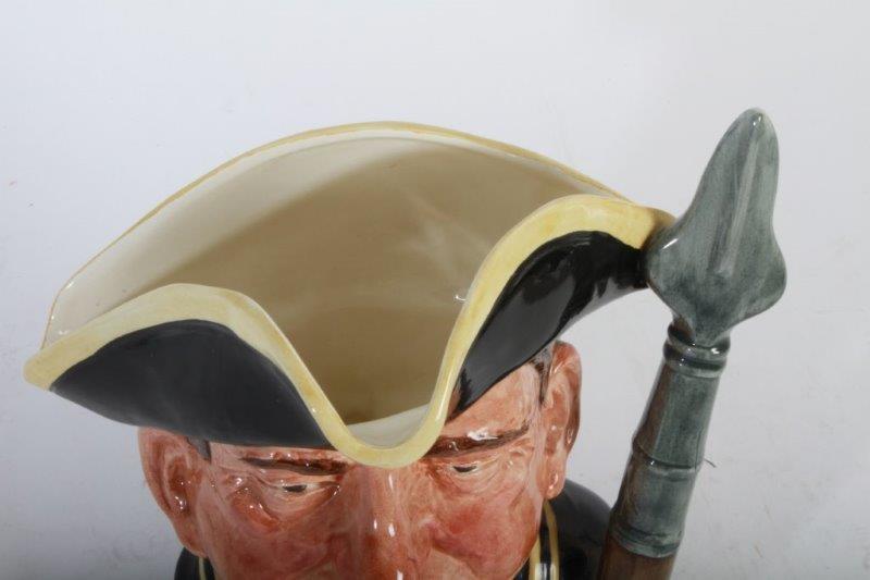 Royal Doulton "Guardsman" Large Toby Mug