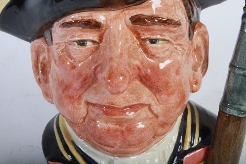 Royal Doulton "Guardsman" Large Toby Mug