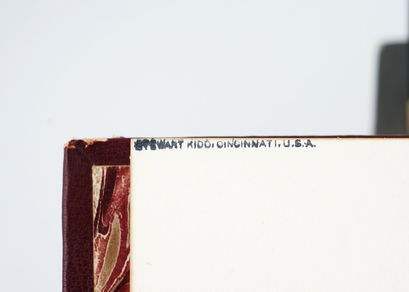 Six Leather Bound Books Bound by Famed Bookbinder Whitman Bennett