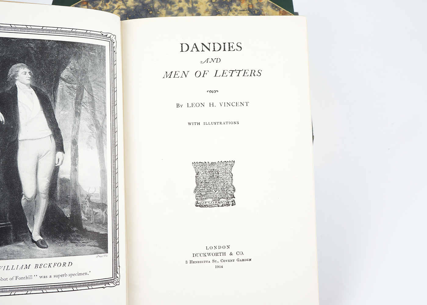 Six Leather Bound Books Bound by Famed Bookbinder Whitman Bennett