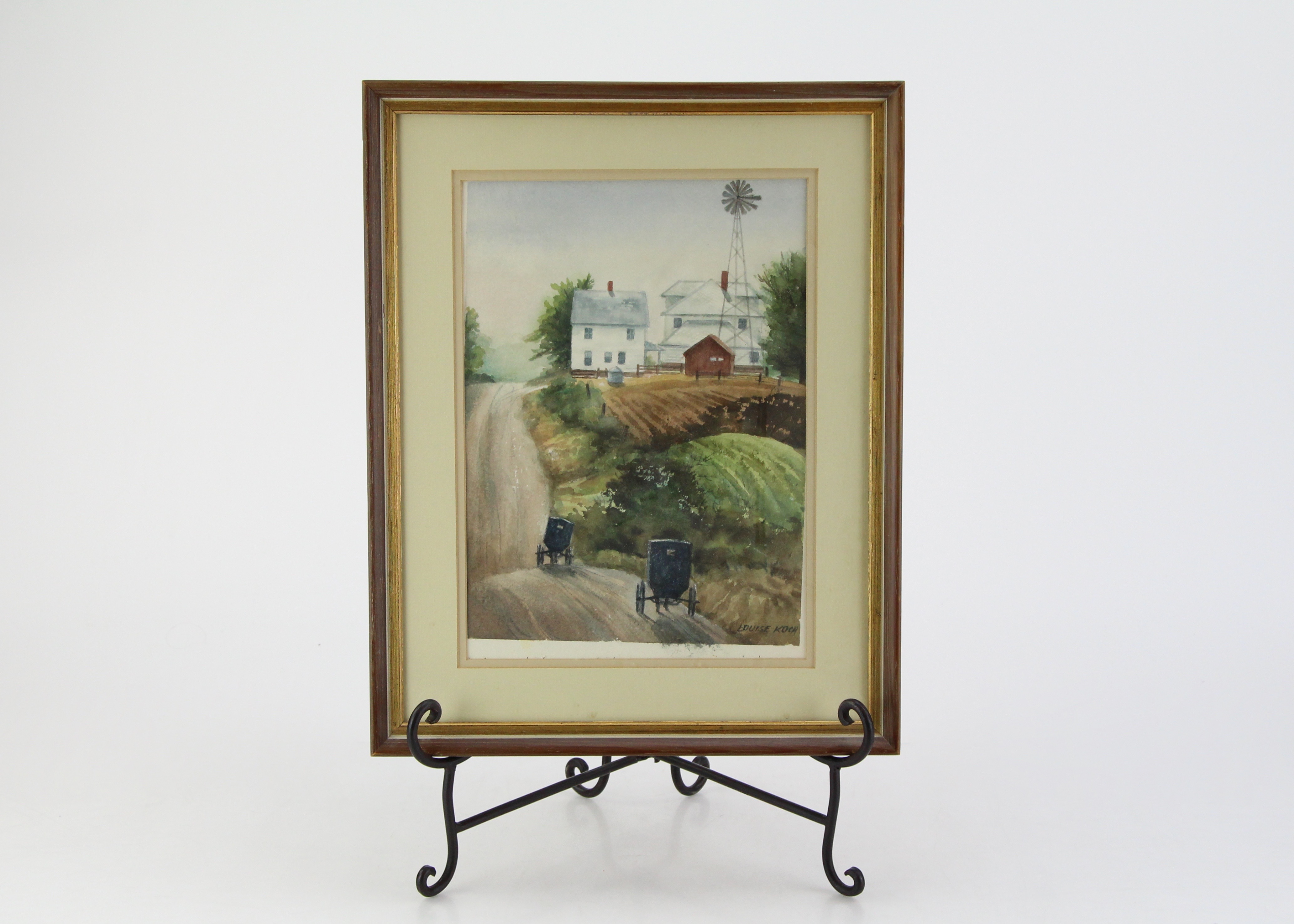 Original Louise Koch Watercolor