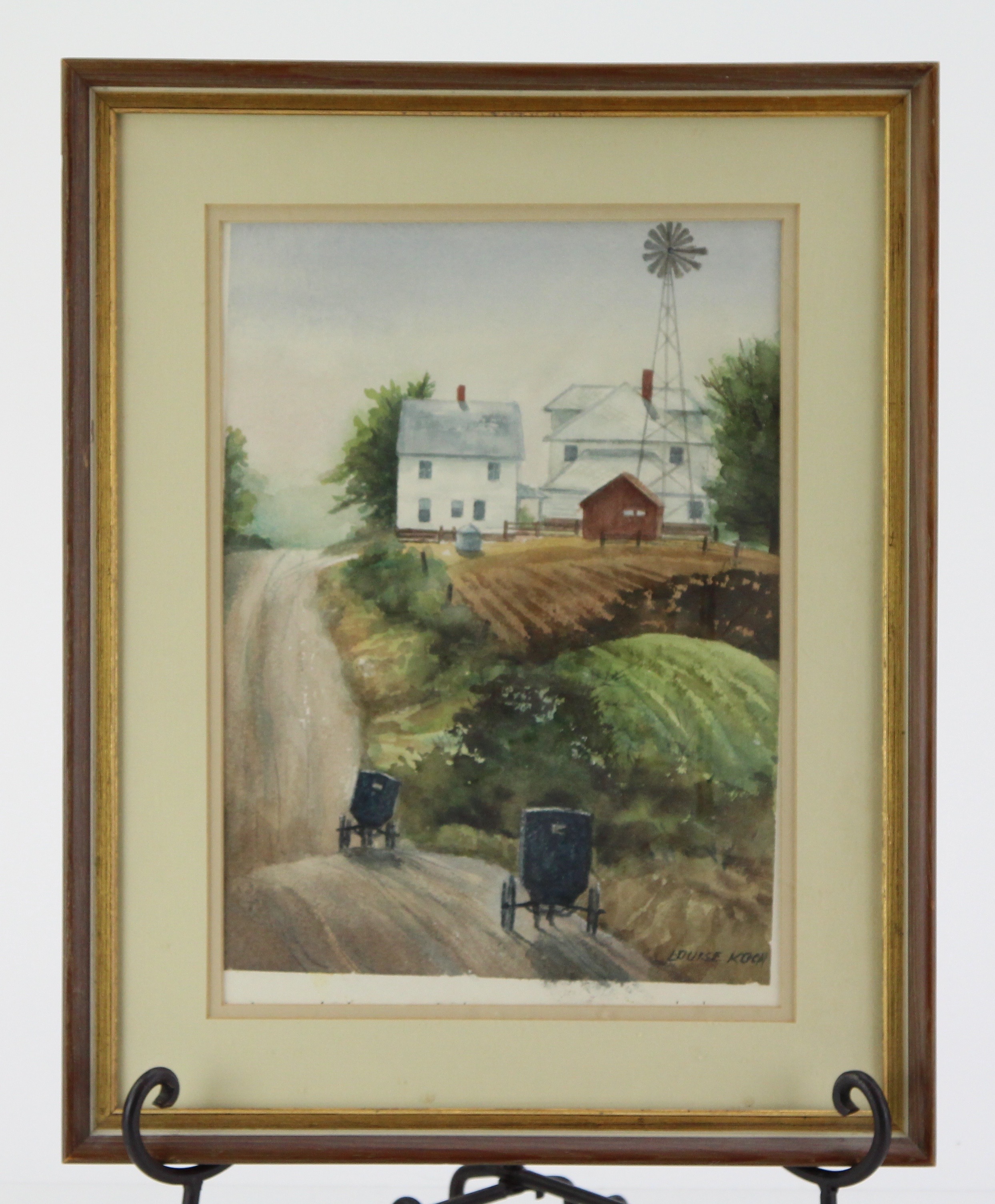 Original Louise Koch Watercolor