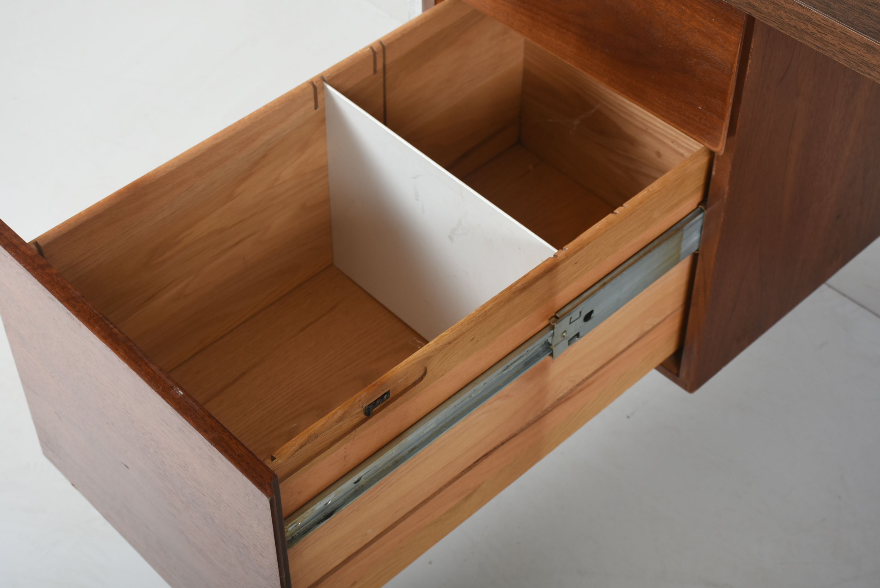 Knoll Walnut Executive's Desk