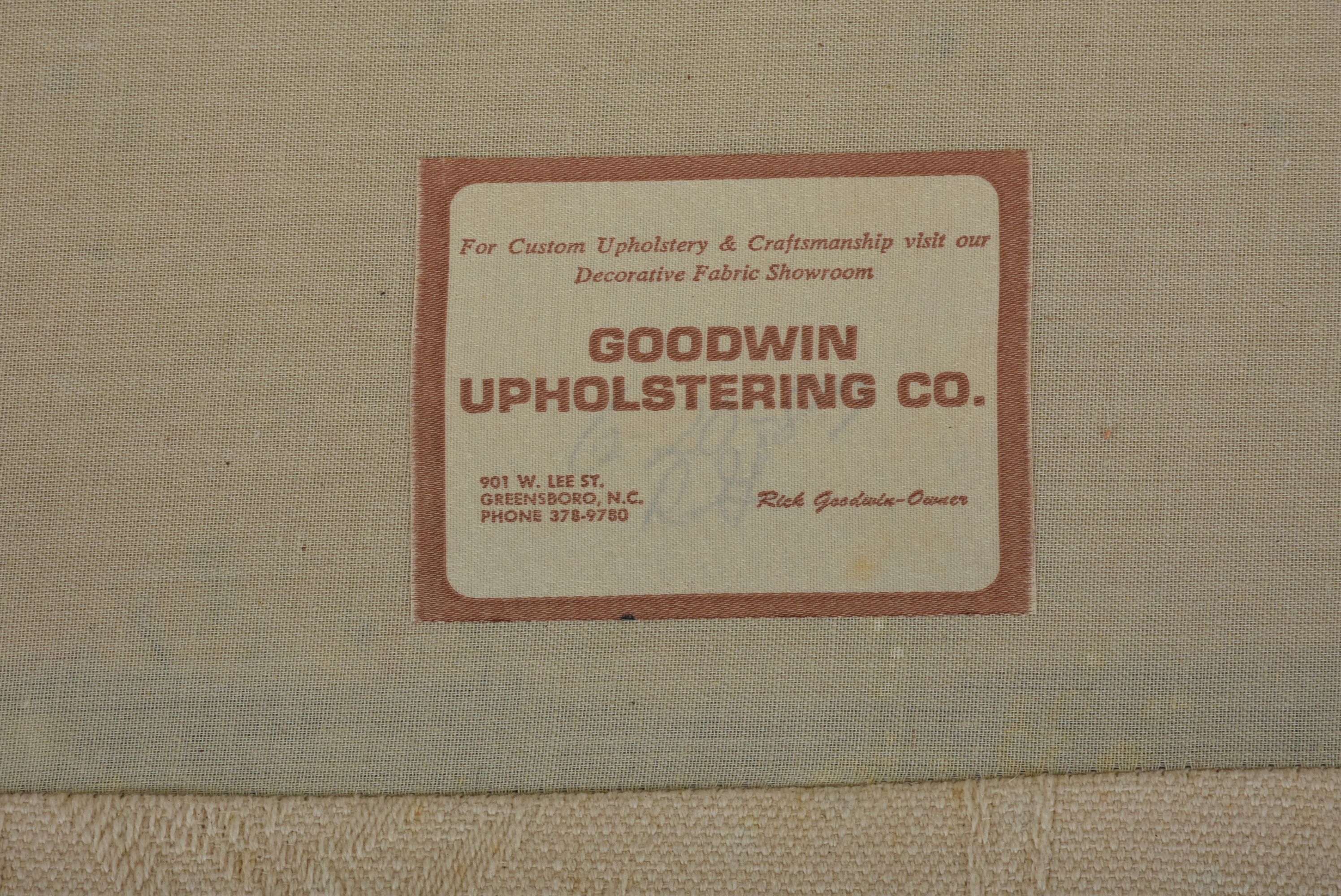 Mid Century Modern Cream White Sofa