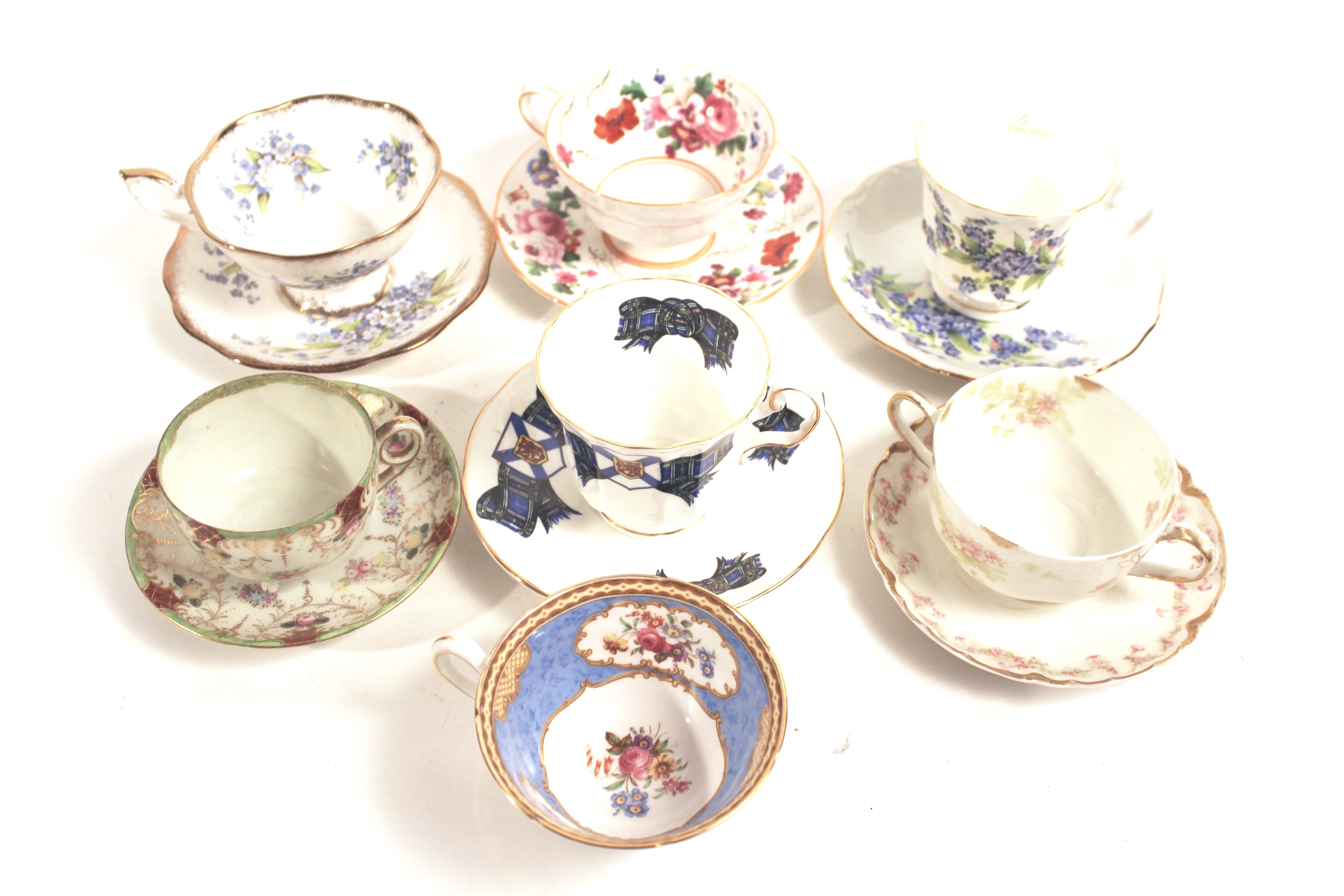 Group of Teacups and Saucers