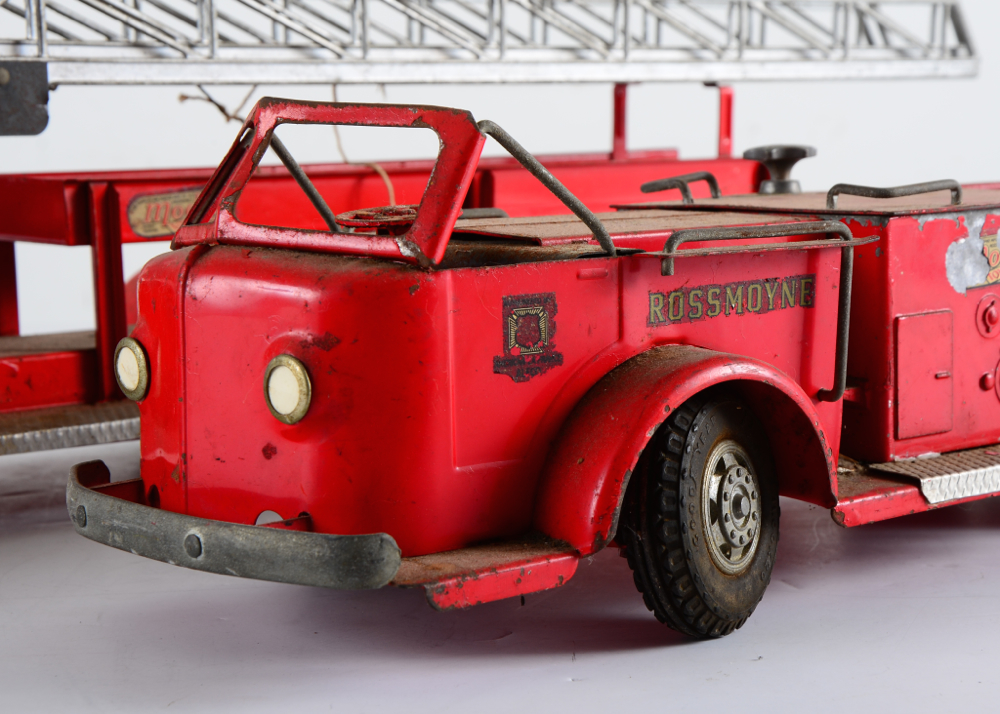 Two Vintage Rossmoyne Charles WM Doepke Fire Trucks