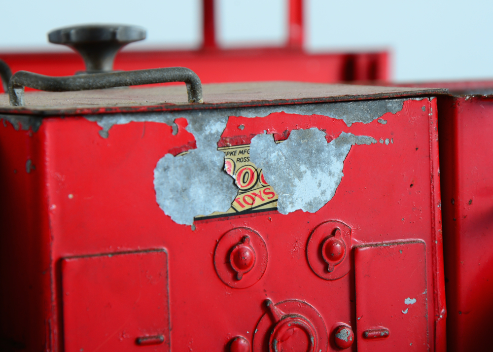 Two Vintage Rossmoyne Charles WM Doepke Fire Trucks