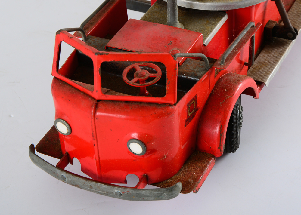 Two Vintage Rossmoyne Charles WM Doepke Fire Trucks