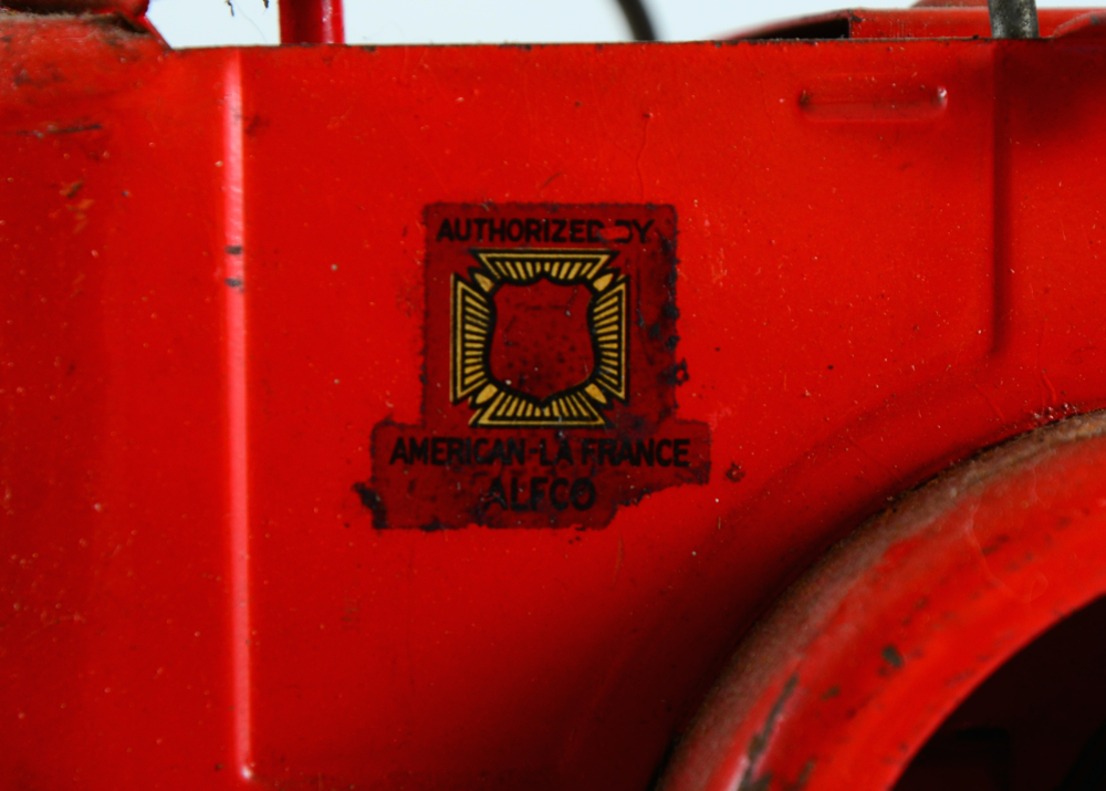 Two Vintage Rossmoyne Charles WM Doepke Fire Trucks