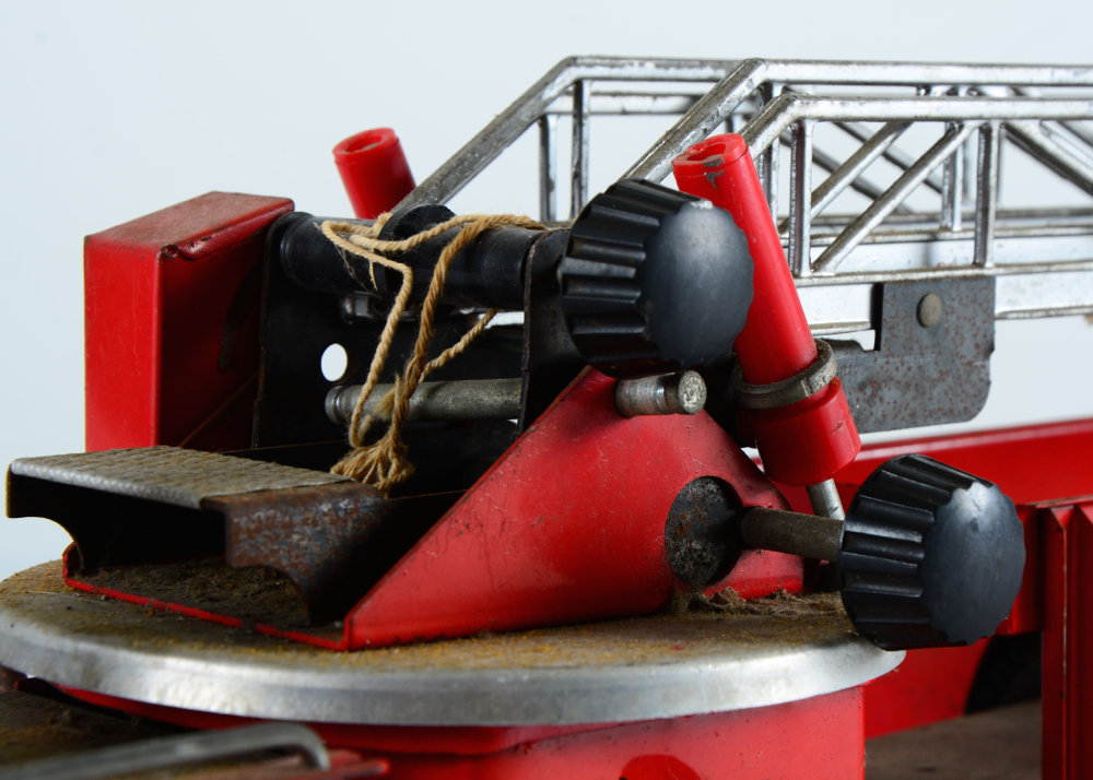 Two Vintage Rossmoyne Charles WM Doepke Fire Trucks