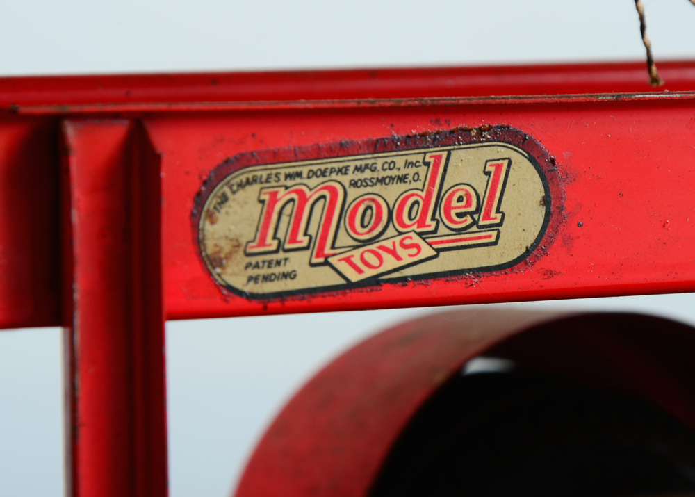 Two Vintage Rossmoyne Charles WM Doepke Fire Trucks