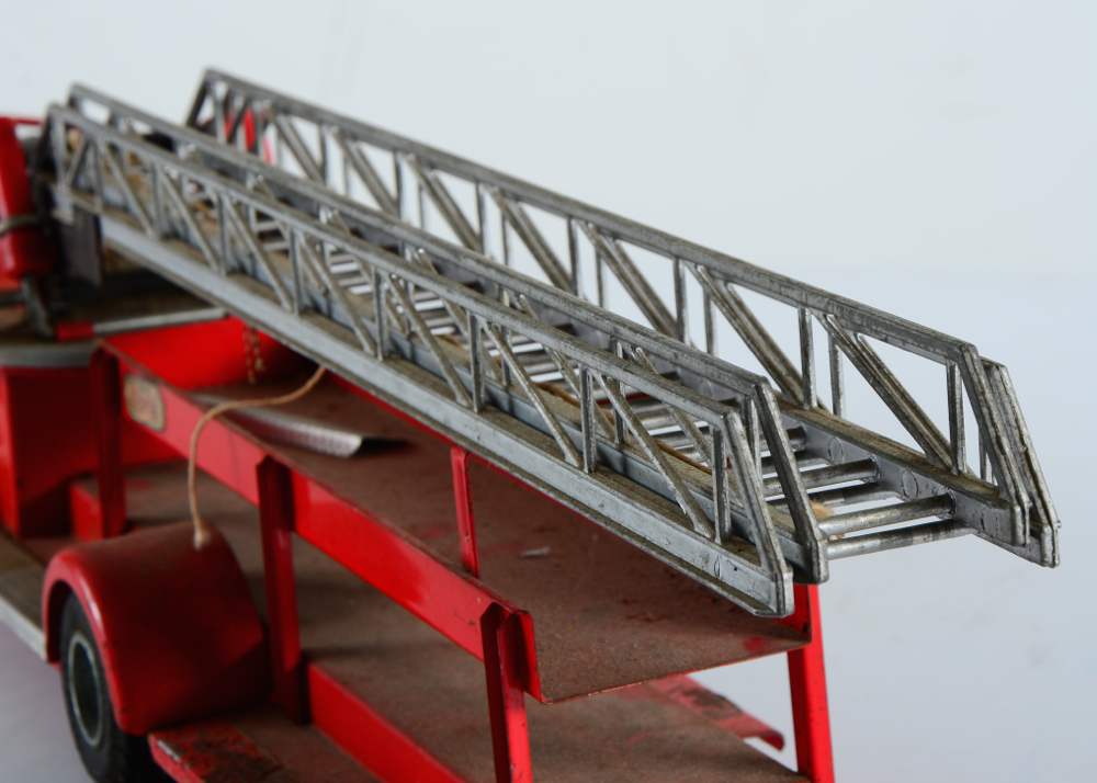 Two Vintage Rossmoyne Charles WM Doepke Fire Trucks