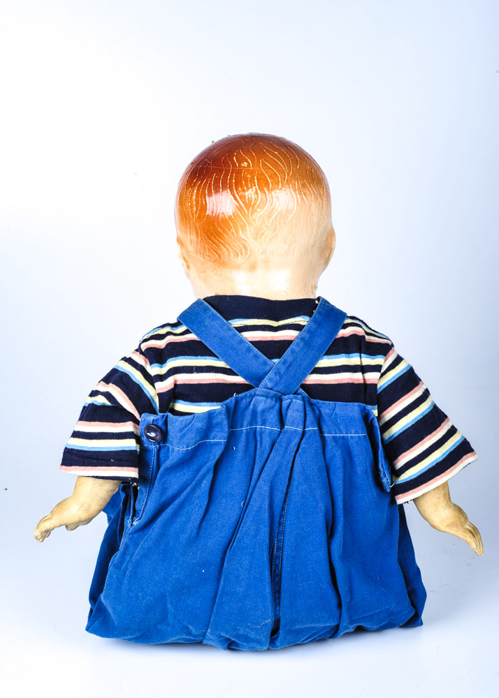 Antique Armand Marseille Bisque Doll and Vintage Baby Doll