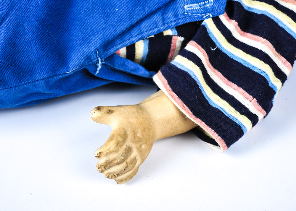 Antique Armand Marseille Bisque Doll and Vintage Baby Doll