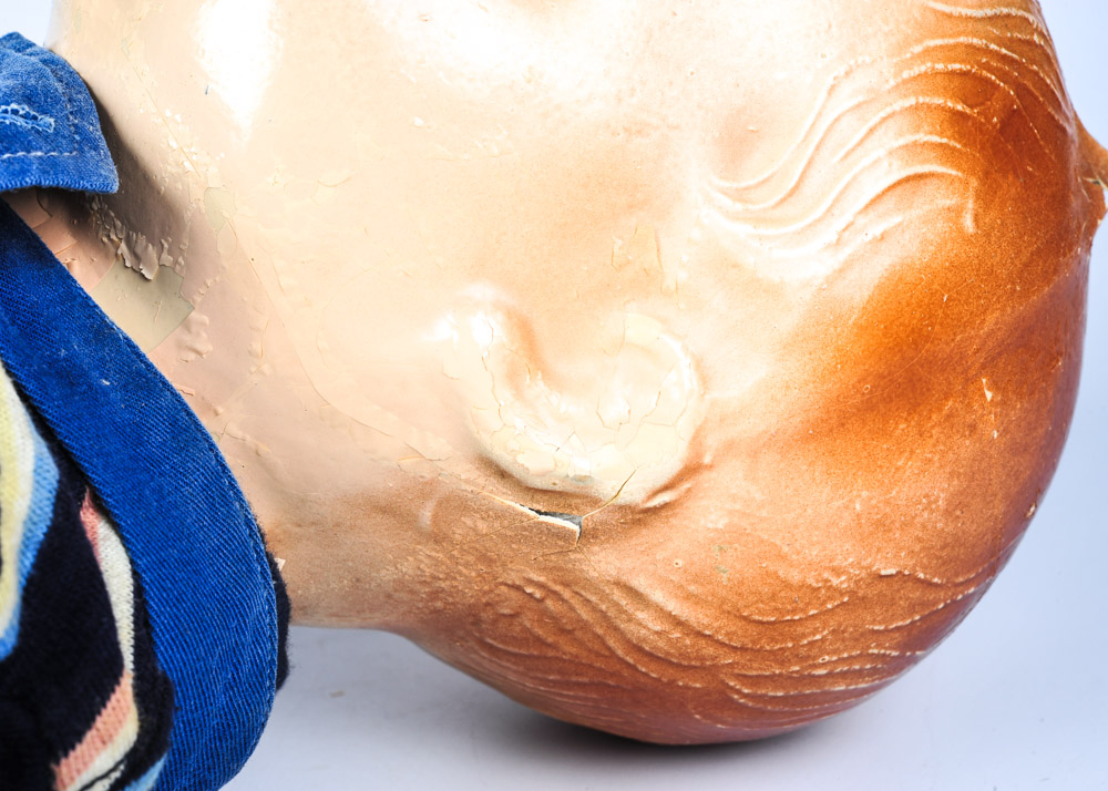 Antique Armand Marseille Bisque Doll and Vintage Baby Doll