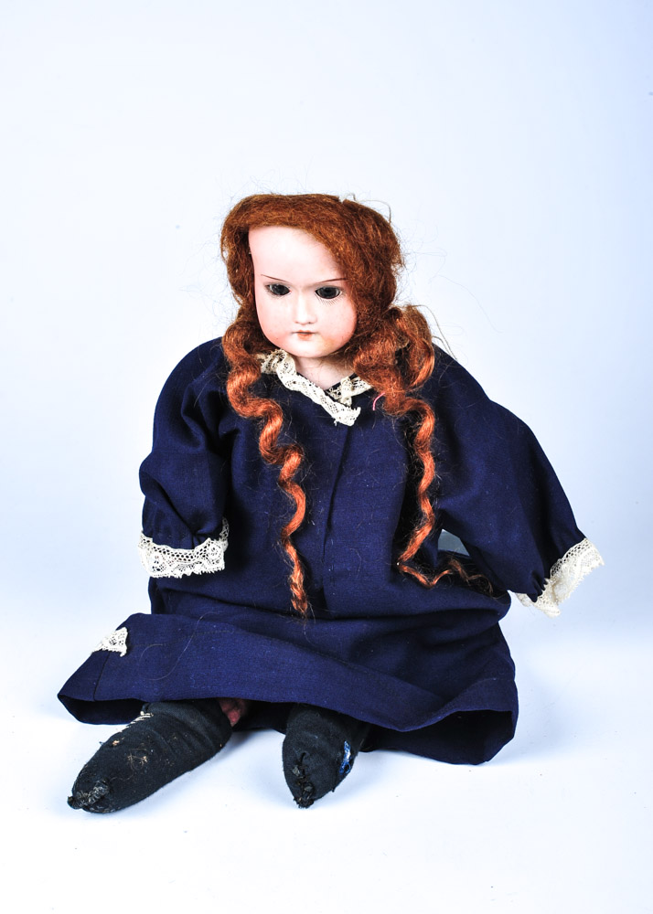 Antique Armand Marseille Bisque Doll and Vintage Baby Doll