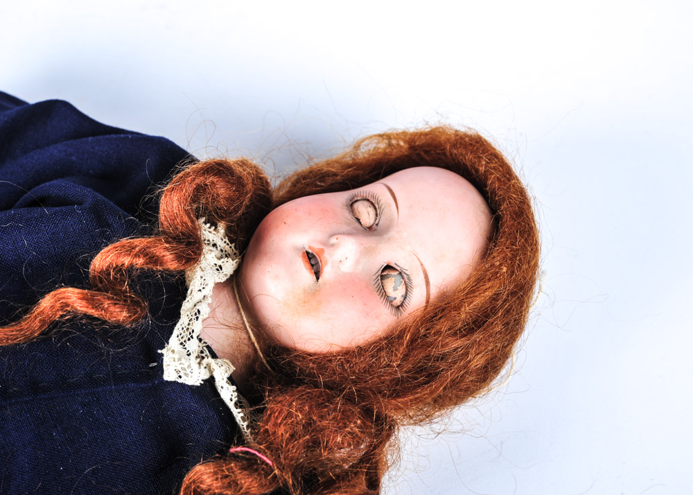 Antique Armand Marseille Bisque Doll and Vintage Baby Doll