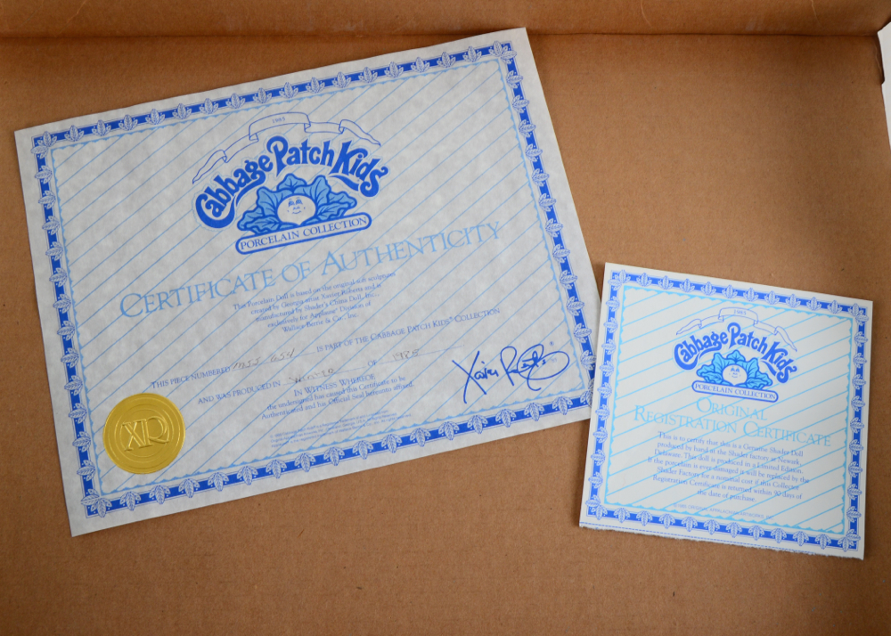 Cabbage Patch Porcelain Melanie Susanne Doll