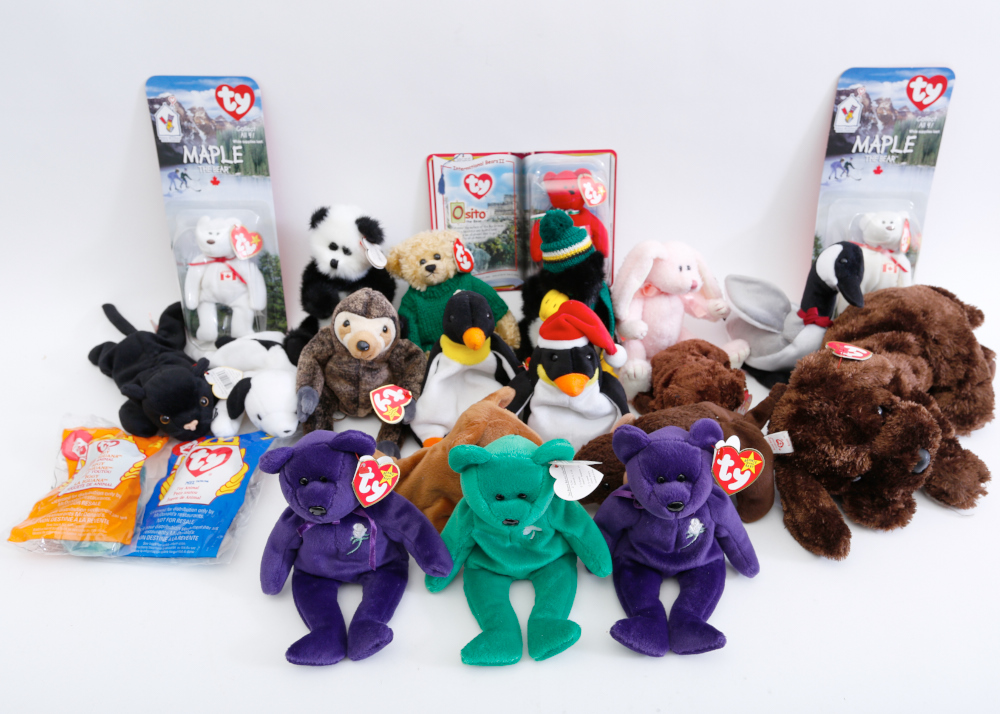 Ty Beanie Babies Collection including Princess Di