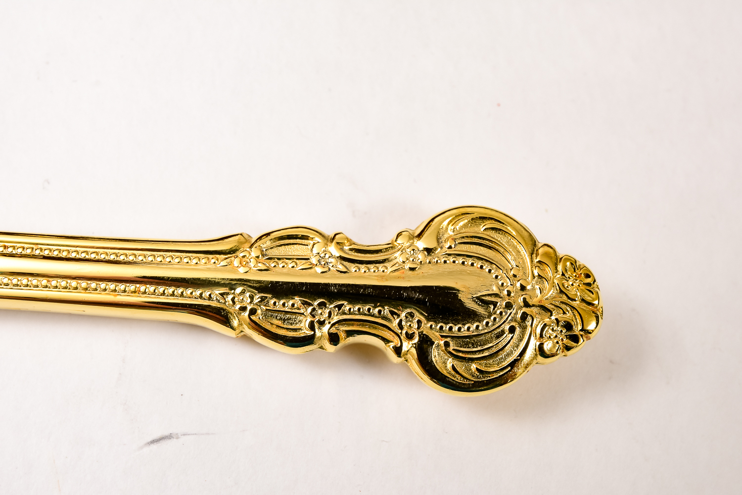 Gold Tone Stainless Steel Flatware