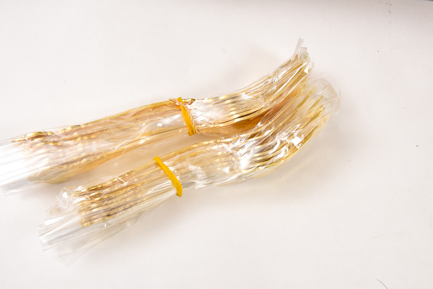 Gold Tone Stainless Steel Flatware