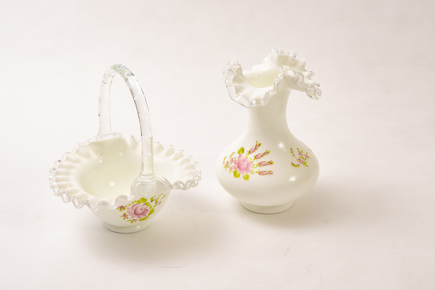 Charming Table Decorative Collection Including Fenton