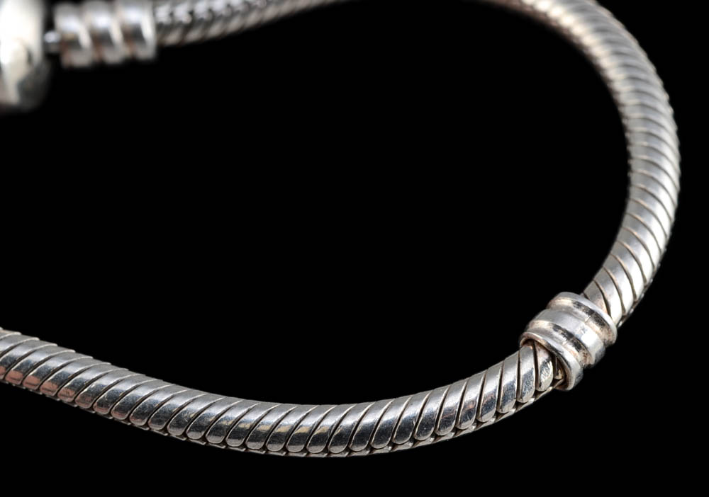 Sterling Silver Pandora Bracelet