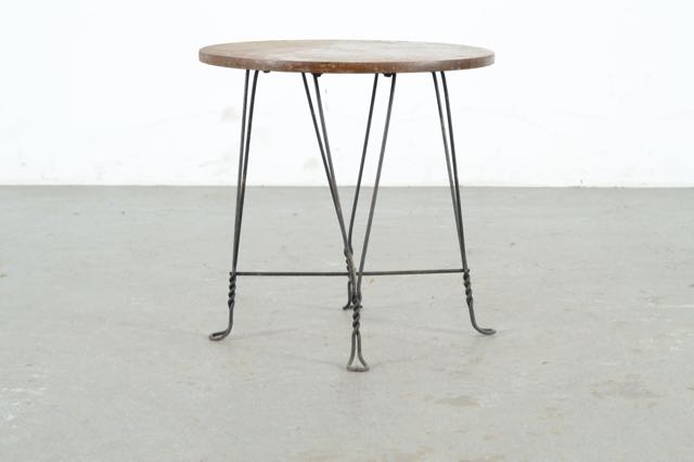 Vintage Children's Ice Cream Parlor Chairs and Table Set