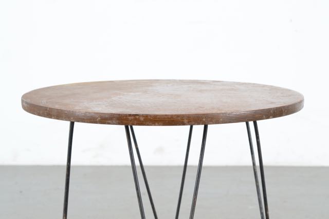 Vintage Children's Ice Cream Parlor Chairs and Table Set