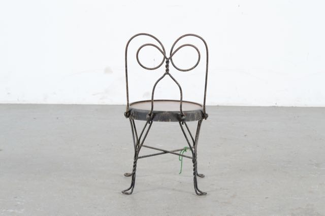 Vintage Children's Ice Cream Parlor Chairs and Table Set