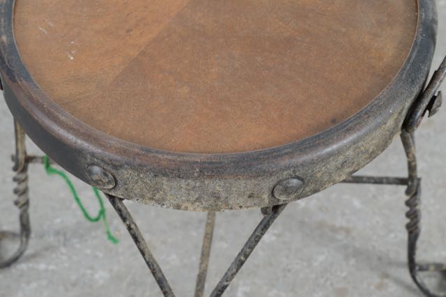 Vintage Children's Ice Cream Parlor Chairs and Table Set