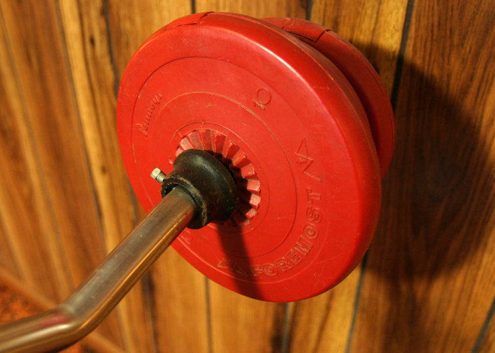 Weight Bench with Weights