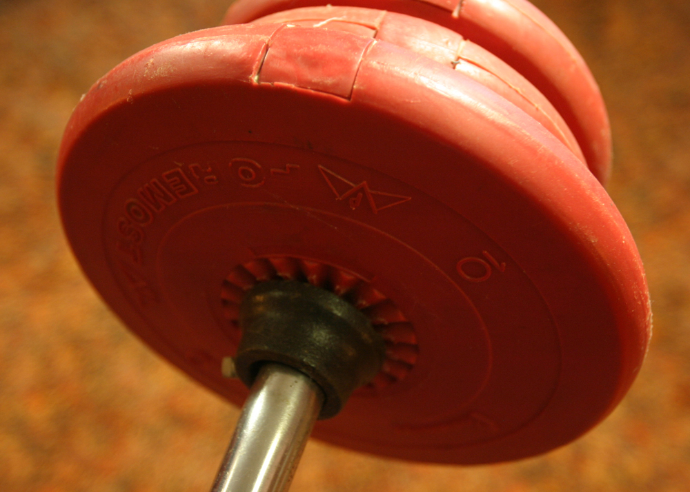 Weight Bench with Weights