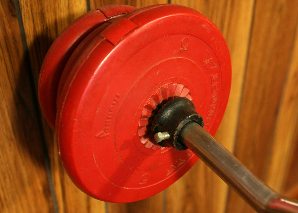 Weight Bench with Weights