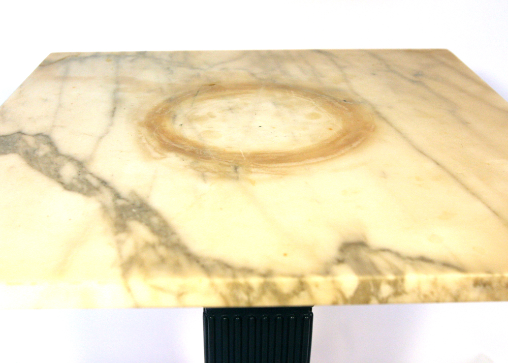 Marble Top Accent Table