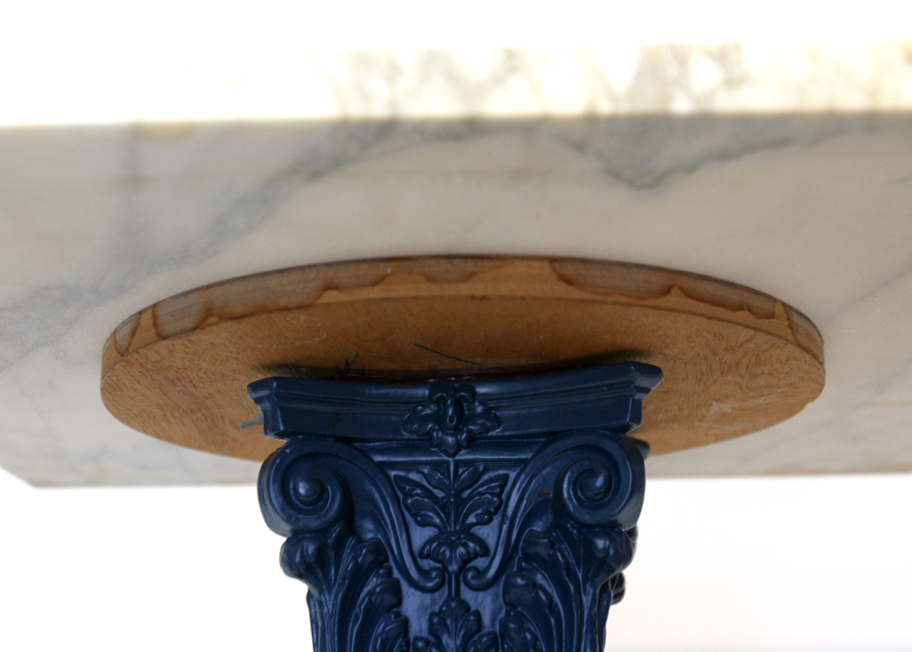 Marble Top Accent Table