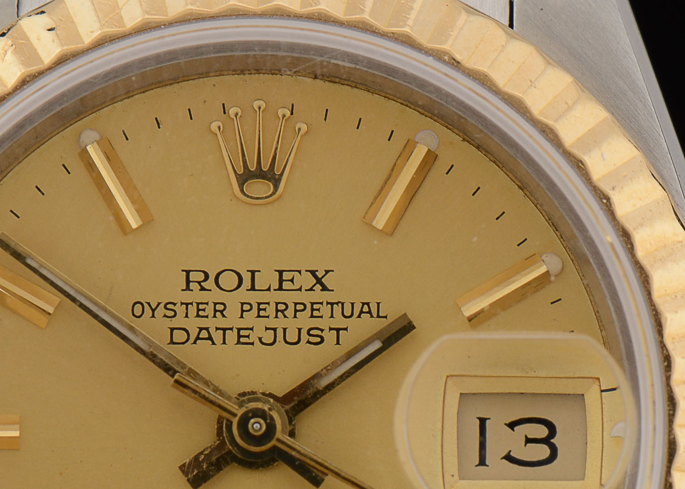 Women's Rolex Perpetual Datejust 18k Gold and Steel Automatic