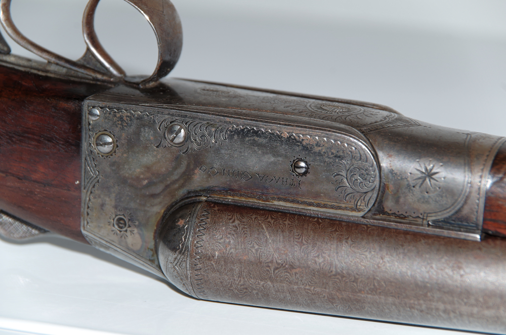1895 Ithaca Crass Model 2 12-Gauge Side x Side Shotgun
