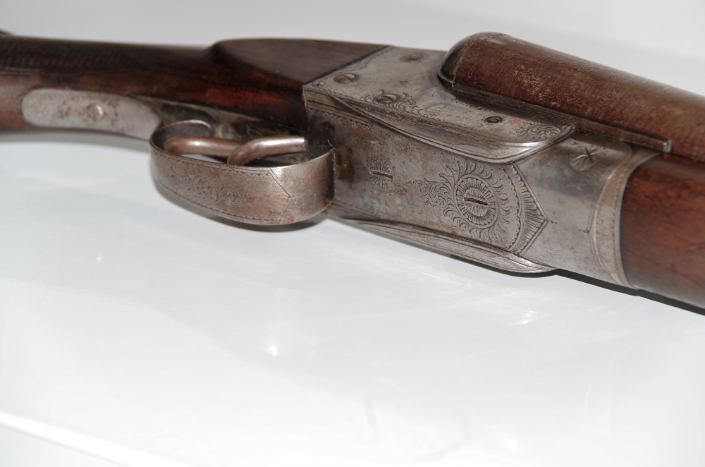 1895 Ithaca Crass Model 2 12-Gauge Side x Side Shotgun