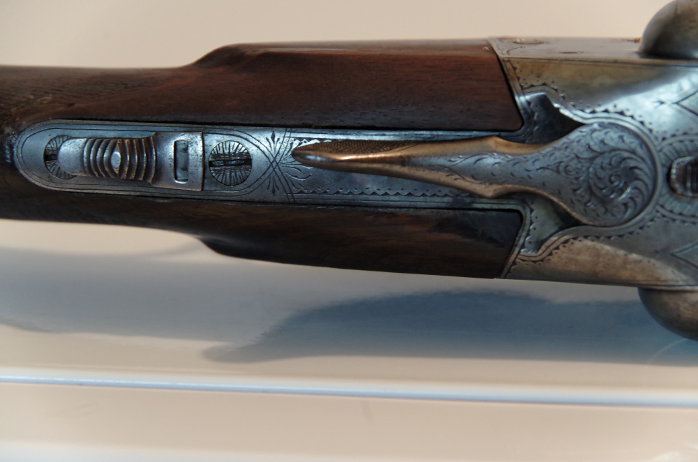 1895 Ithaca Crass Model 2 12-Gauge Side x Side Shotgun