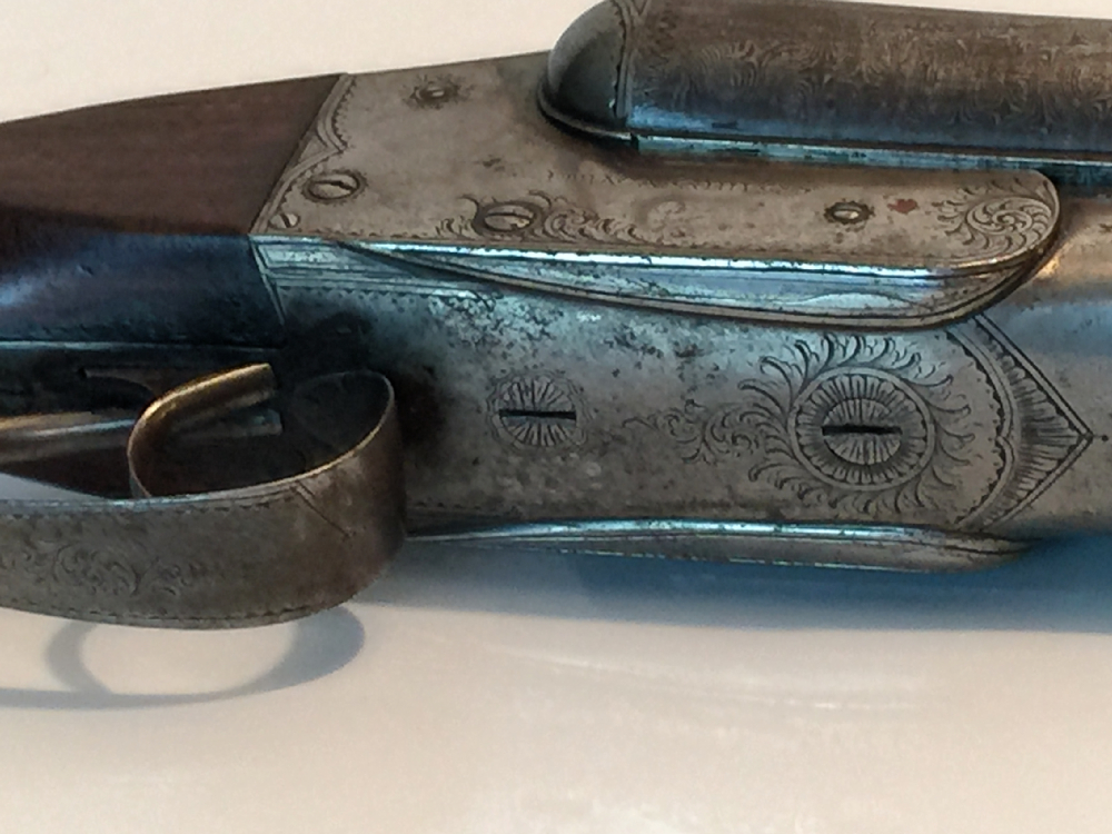 1895 Ithaca Crass Model 2 12-Gauge Side x Side Shotgun