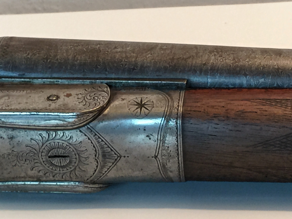 1895 Ithaca Crass Model 2 12-Gauge Side x Side Shotgun