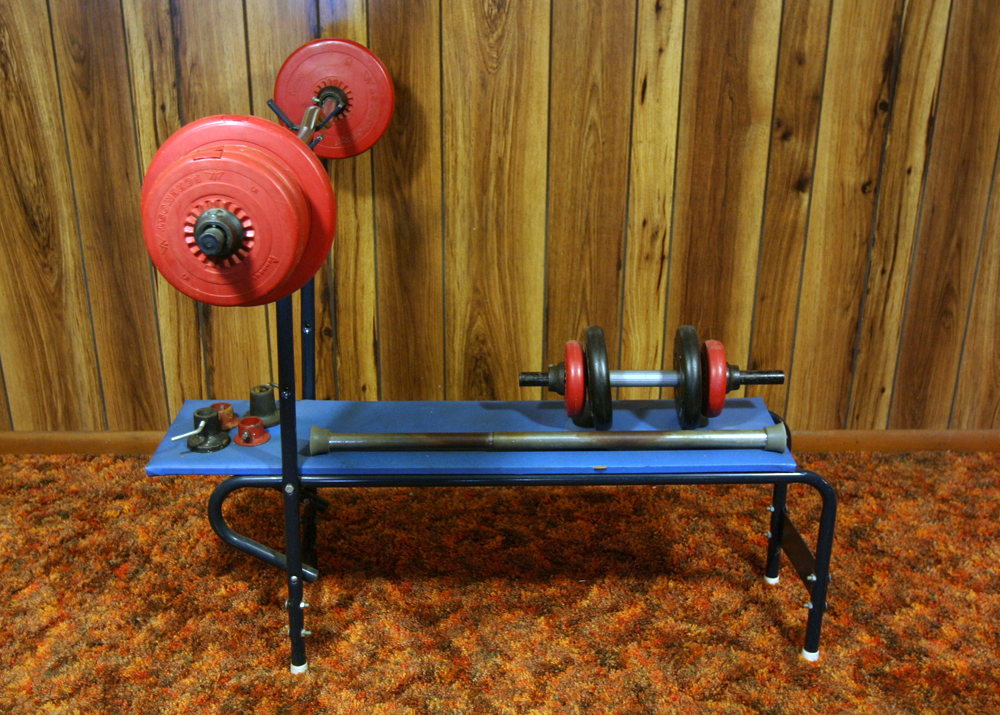Weight Bench with Weights