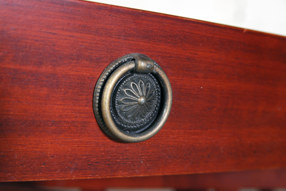 Bombay Company "Canterbury" Three Slot Wooden Magazine Rack