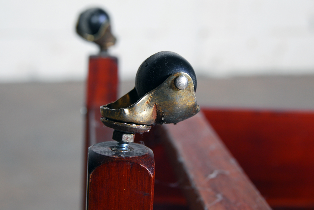 Bombay Company "Canterbury" Three Slot Wooden Magazine Rack