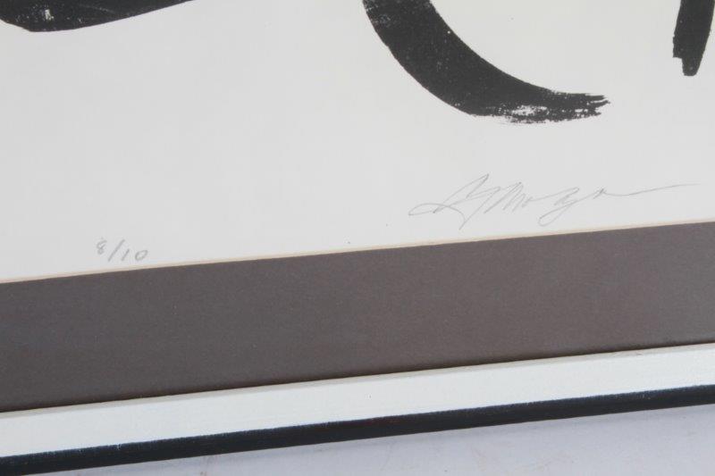 Framed Limited Edition Chinese Silkscreen