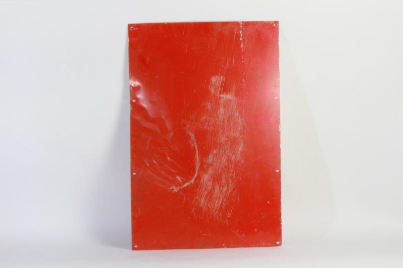 Vintage Metal Gas Station Sign