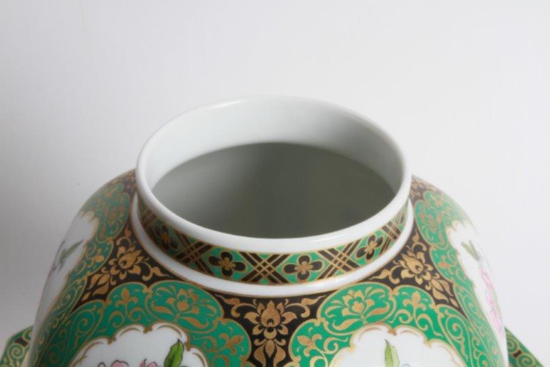 Trio of Limited Edition Kaiser Porzellan "Scenes from and Oriental Garden"