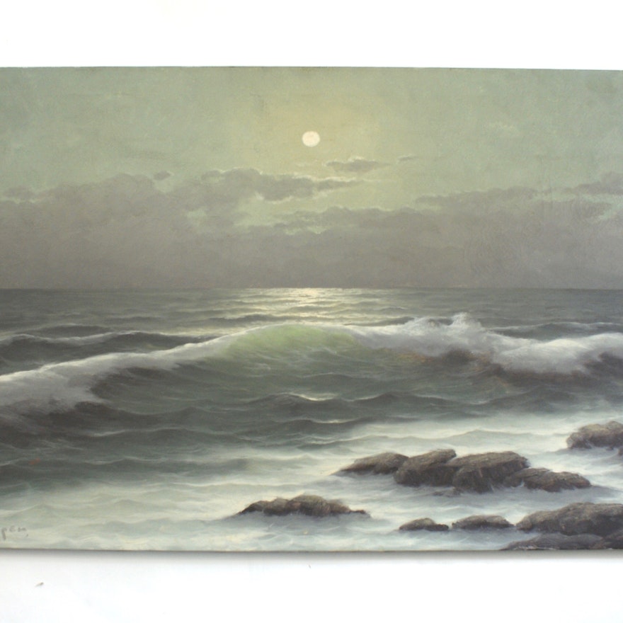Cornelius Schipper Original Oil on Canvas Painting